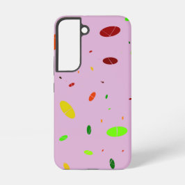 Oval Fun on Pink Samsung Galaxy S22ケース