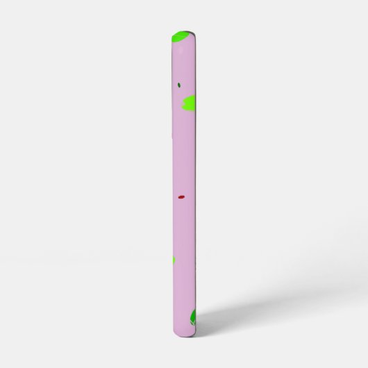 Oval Fun on Pink Samsung Galaxyケース (左側面)