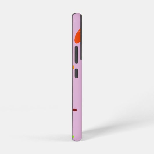 Oval Fun on Pink Samsung Galaxyケース (右側面)