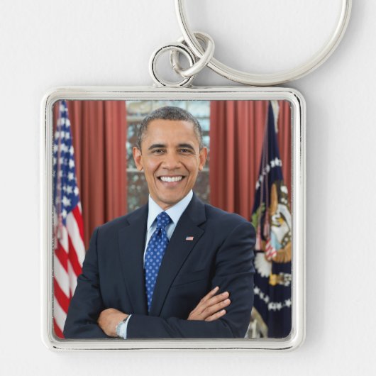 Oval Office US 44th President Obamaバラク キーホルダー (正面)