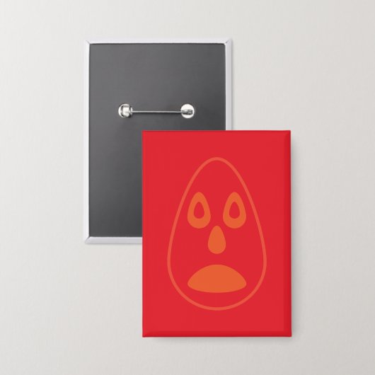 Ovally Button 缶バッジ (正面/裏面)