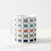 Ovals and Rectangles コーヒーマグカップ (正面左)