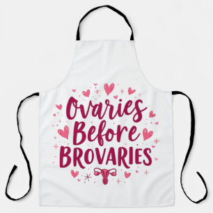 Ovaries Before Brovaries私の体My Choice Womb エプロン