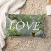OVEグリーンアイビーインスピレーション枕 ランバークッション (ブランケット)