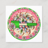 OvenプロファイルカードバージョンからLovin' スクエア名刺 (正面)