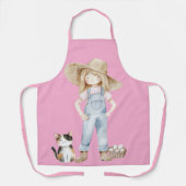 Oven Mitt and Pot Holders エプロン (正面)