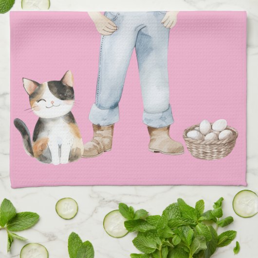 Oven Mitt and Pot Holders キッチンタオル (折り畳み)