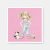 Oven Mitt and Pot Holders スタンダードカクテルナプキン (正面)