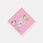 Oven Mitt and Pot Holders スタンダードカクテルナプキン (角)