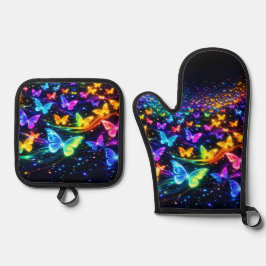 Oven Mitt and Pot Holders 鍋つかみ&鍋敷きセット