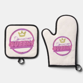 Oven Mitt and Pot Holders 鍋つかみ&鍋敷きセット