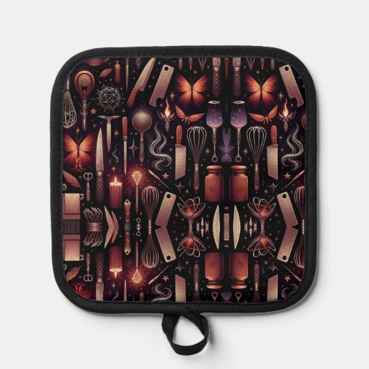 Oven Mitt and Pot Holders 鍋敷き (正面)