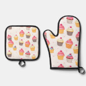 Oven Mitt & Pot Holder Set  鍋つかみ&鍋敷きセット (正面)
