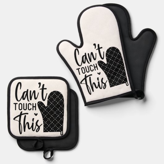 Oven Mitts & Pot Holders 鍋つかみ&鍋敷きセット (正面/裏面)