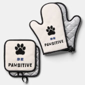 Oven Mitts & Pot Holders Set 鍋つかみ&鍋敷きセット (正面/裏面)