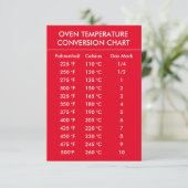 oven temperature conversion chart red (スタンド正面)