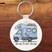 Over Cab Camper RV Keychain HSH キーホルダー (正面)