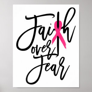 Over Fear Cross Breast Cancer認識度 ポスター