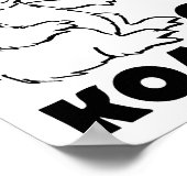 Over Koalafiedポスタおもしろいー ポスター (角)