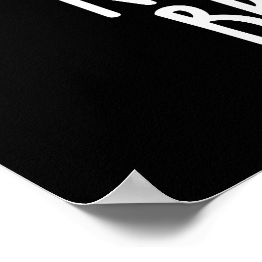 Over My Bread体おもしろいフードプンダークBG ポスター (角)