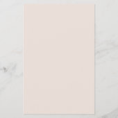 Over or Under Bridal Shower Game Card チラシ (裏面)