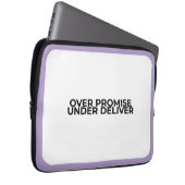 Over Promise Under Deliver Professional  ラップトップスリーブ (正面右)