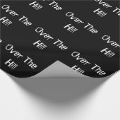 "Over the Hill"光沢のあるラッピング紙 ラッピングペーパー (角)