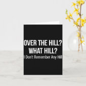 Over The Hill_ - What Hill_ - I Don't Remember Any カード (黄色い花)