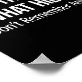 Over The Hill_ - What Hill_ - I Don't Remember Any ポスター (角)