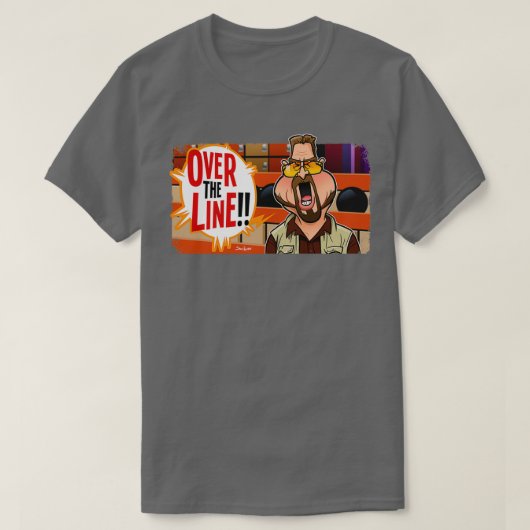 Over the Line T Tシャツ (デザイン正面)