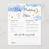 Over the Moonベビーアドバイスと予測カード (正面)