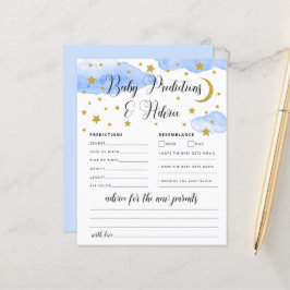 Over the Moonベビーアドバイスと予測カード