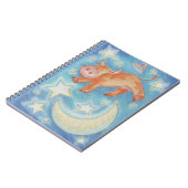 Over the Moonメモ帳 ノートブック (左側)