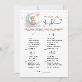 Over the Moon子供部屋あなたの携帯カードに何が 招待状