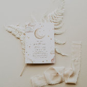 Over the Moon Baby Shower Invitation 招待状
