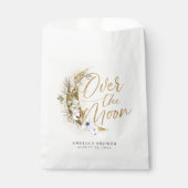 Over the Moon Boho金ゴールドダスト&クラウド フェイバーバッグ (正面)