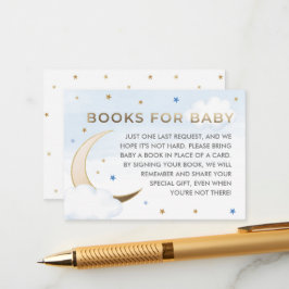 Over the Moon Book Request Insert Card エンクロージャーカード