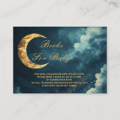 Over the Moon Books for Baby Request Card エンクロージャーカード (正面)