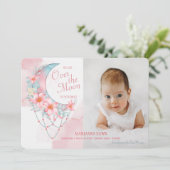 Over the Moon Photo Birth発表 案内状 (スタンド正面)