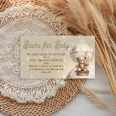 Over the Moon Teddy Bear Books forベビー エンクロージャーカード