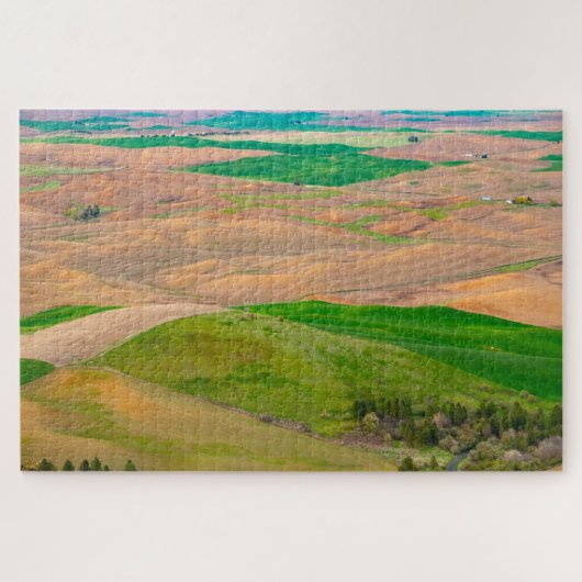 Over the Painted Palouse from Steptoe Butte Hard ジグソーパズル (横)