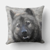 Over The Rainbow Bridge Photo Pet Memorial Beige クッション (裏面)