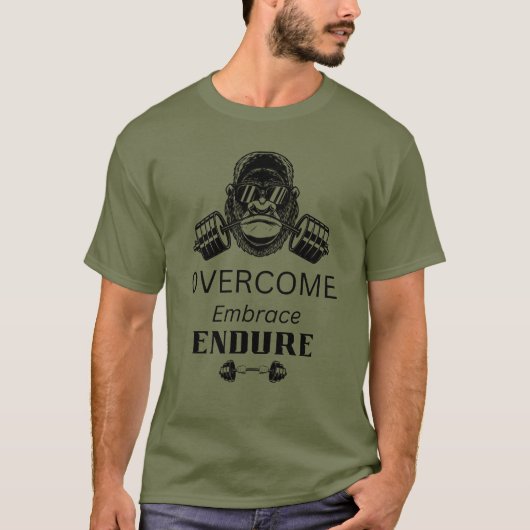 Overcome Embrace Endure Tシャツ (正面)