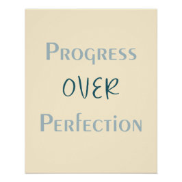 Overcome Perfectionism Through Purposeful Actions ポスター