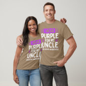 Overdose Awareness Family Warrior Purple Ribbon Un Tシャツ (ユニセックス)