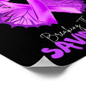 Overdose Awareness Month Breaking The Silence Savi ポスター (角)