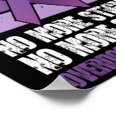 Overdose Awareness No More Stigma No More Shame  ポスター (角)