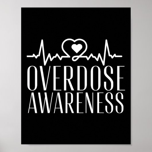 Overdose Awareness Purple  ポスター (正面)