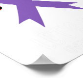 Overdose Awareness Ribbon I'm Warrior Let's Raise  ポスター (角)