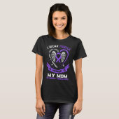 Overdose Awareness Shirt In Memory Of Mom Purple R Tシャツ (正面フル)